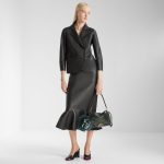 FENDI Mamma Baguette Medium Forest green inlaid hagfish leather bag - Image 6